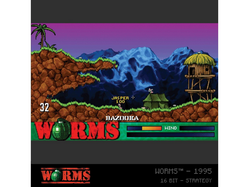 Worms Collection 1 - Evercade - PEGI 7