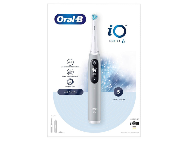 Oral-B Elektrische Zahnbürste iO6 Grey Opal