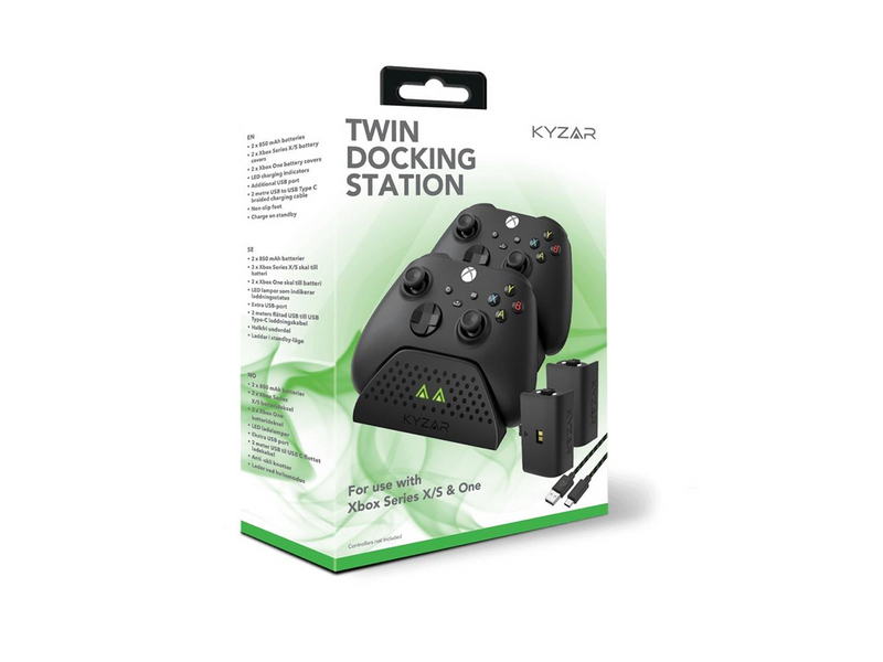 Kyzar Twin Docking Station for Xbox Series X/S - Miscellaneous Zubehör für Spielkonsole - Microsoft Xbox One