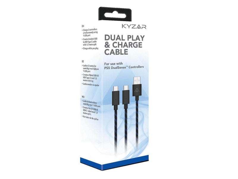 Kyzar Play and charge cable for PS5 - Miscellaneous Zubehör für Spielkonsole - Sony PlayStation 5