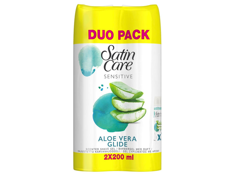 Venus Zubehör Satin Care Aloe Vera 2x200 ml Twinpack