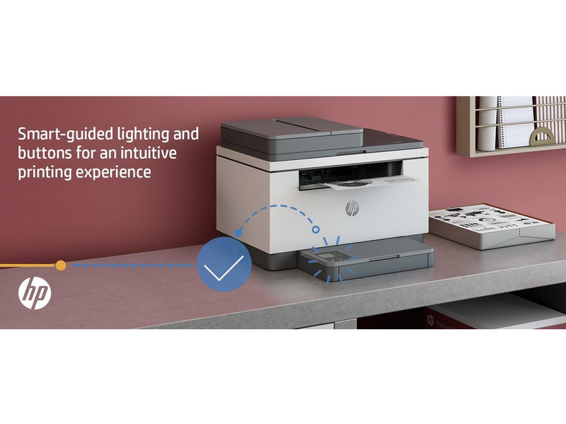 HP LaserJet MFP M234sdw - Mono Laser - 29 ppm - LAN & Wi‑Fi Multifunktion - Einfarbig - Laser