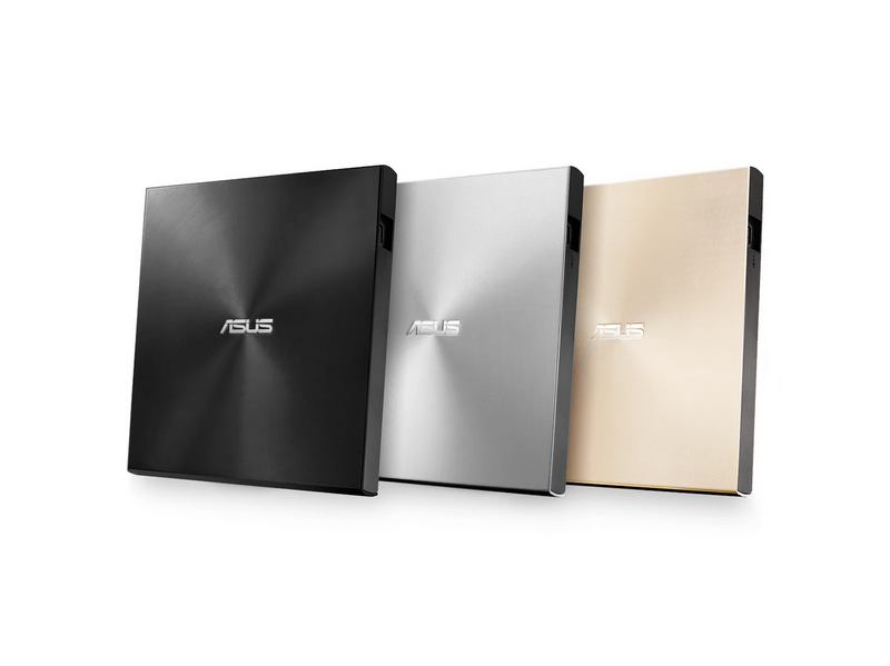 ASUS ZenDrive U8M SDRW-08U8M-U - Black - DVD-RW (Brenner) - USB-C - Schwarz