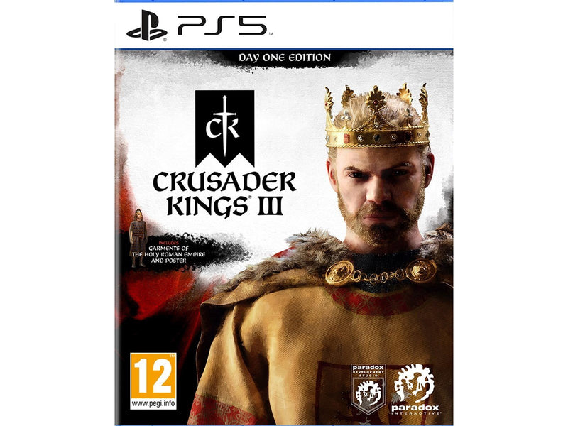Crusader Kings III - Day One Edition - Sony PlayStation 5 - Strategie - PEGI 12