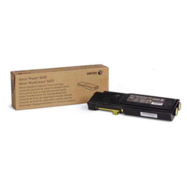 Xerox Original Toner gelb 2.000 Seiten für Phaser 6600 und WorkCentre 6605 (106R00687)