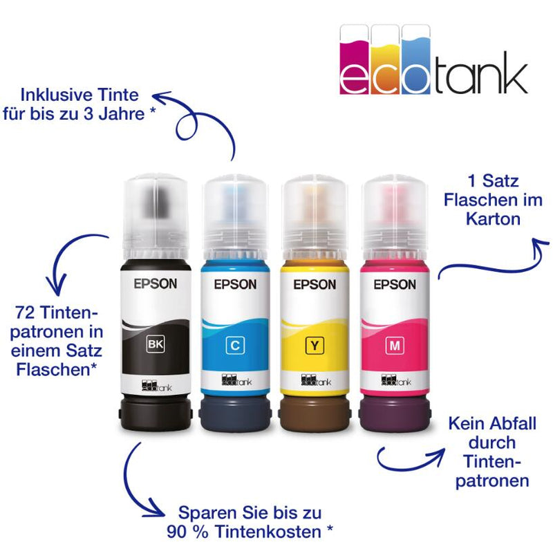 Epson EcoTank ET-2860 A4-Tintentank-Multifunktionsdrucker
