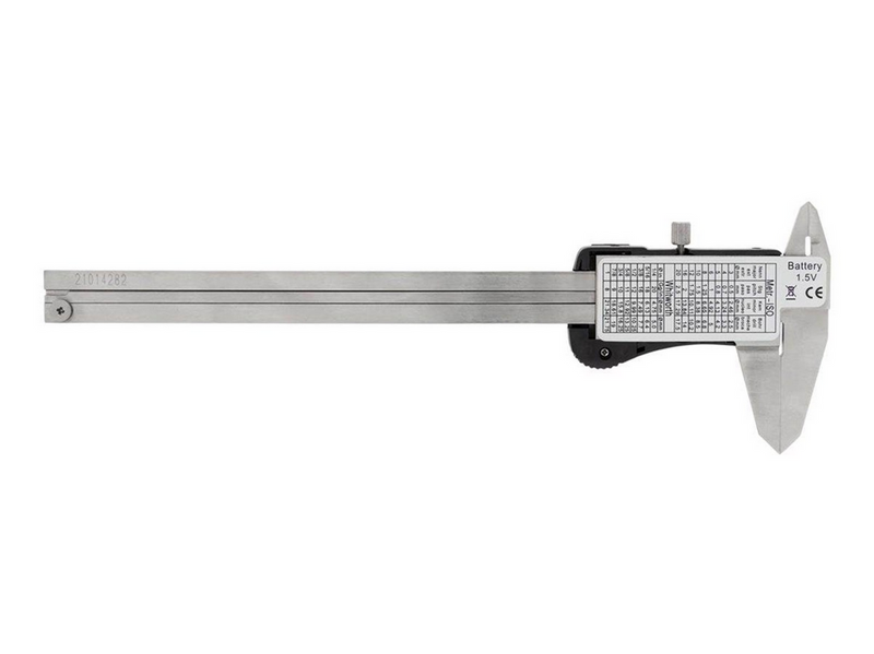 Diesella A/S Digital caliper 0-150 x 0.01 mm w/jaw length 40 mm