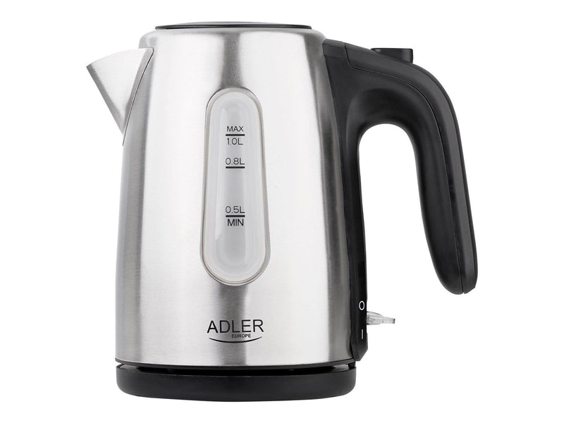 Adler Wasserkocher Czajnik elektryczny AD 1273 (1200W 1l kolor - Metall - 1600 W