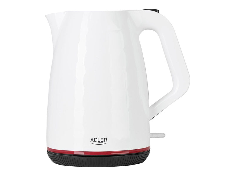 Adler Wasserkocher AD 1277 - Weiß - 2200 W