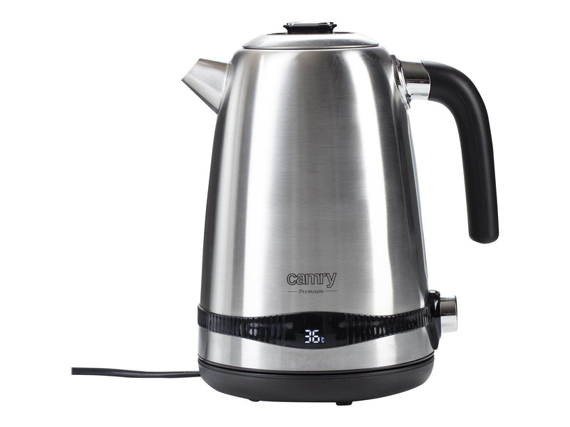 Camry Wasserkocher Premium - Rostfreier Stahl - 2200 W