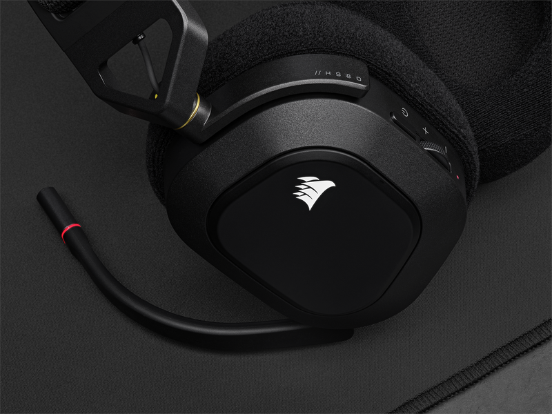 Corsair HS80 RGB Wireless - Black