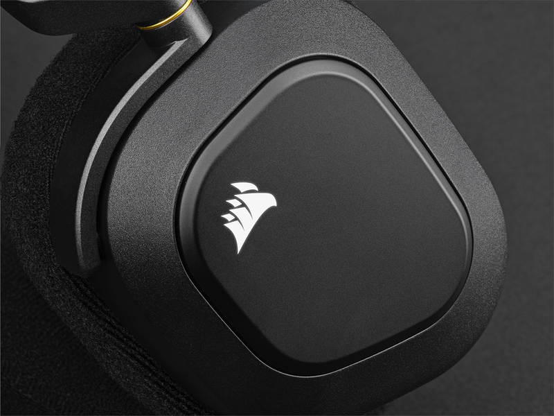 Corsair HS80 RGB Wireless - Black