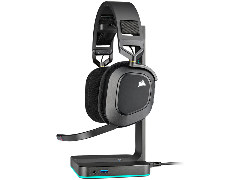 Corsair HS80 RGB Wireless - Black