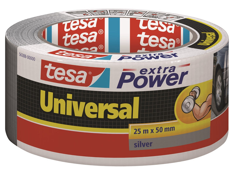 tesa Duct Tape extra Power Universal 25m x 50mm Grey