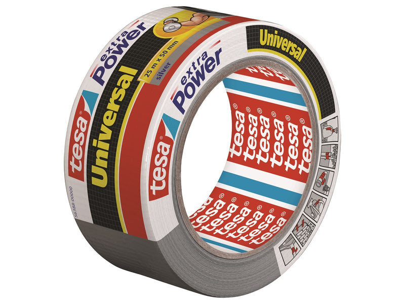 tesa Duct Tape extra Power Universal 25m x 50mm Grey