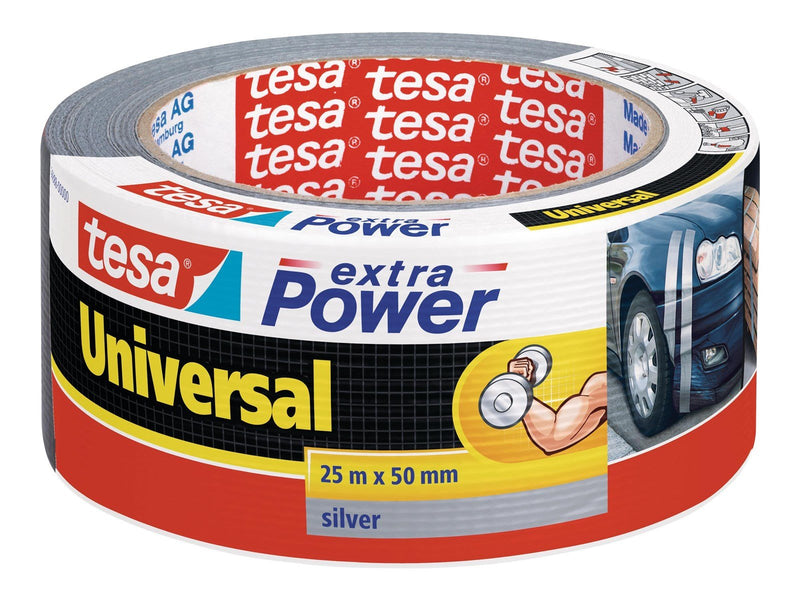 tesa Duct Tape extra Power Universal 25m x 50mm Grey