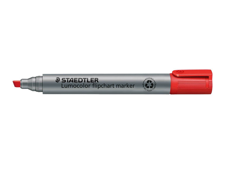 Staedtler Flipchart marker Lumocolor.10 pcs Red
