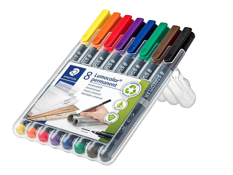 Staedtler Universal pen Lumocolor perm F 8pcs