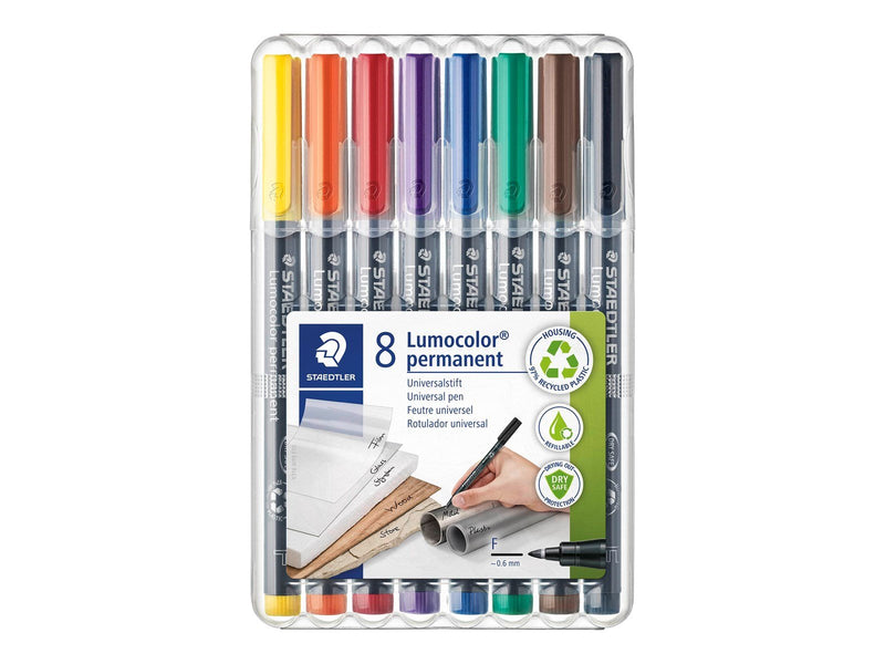 Staedtler Universal pen Lumocolor perm F 8pcs