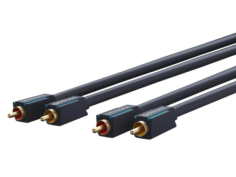 ClickTronic RCA Stereo Cable - 10m