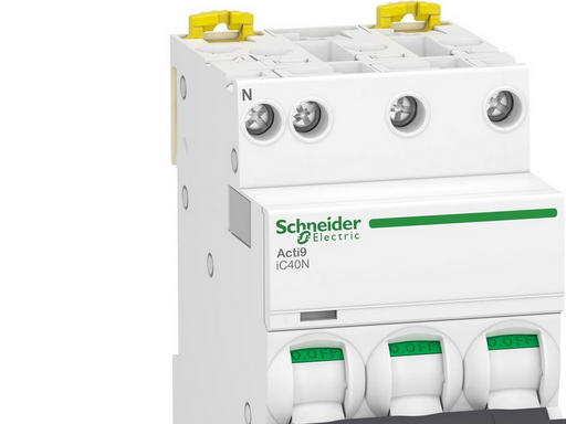 Schneider Electric Acti9 ic40n circiut breaker 3p + n 16a c-characteristic