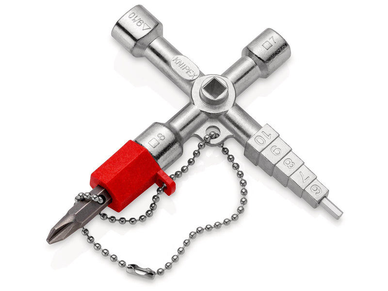 KNIPEX Profi-Key, für gängige Absperrsysteme