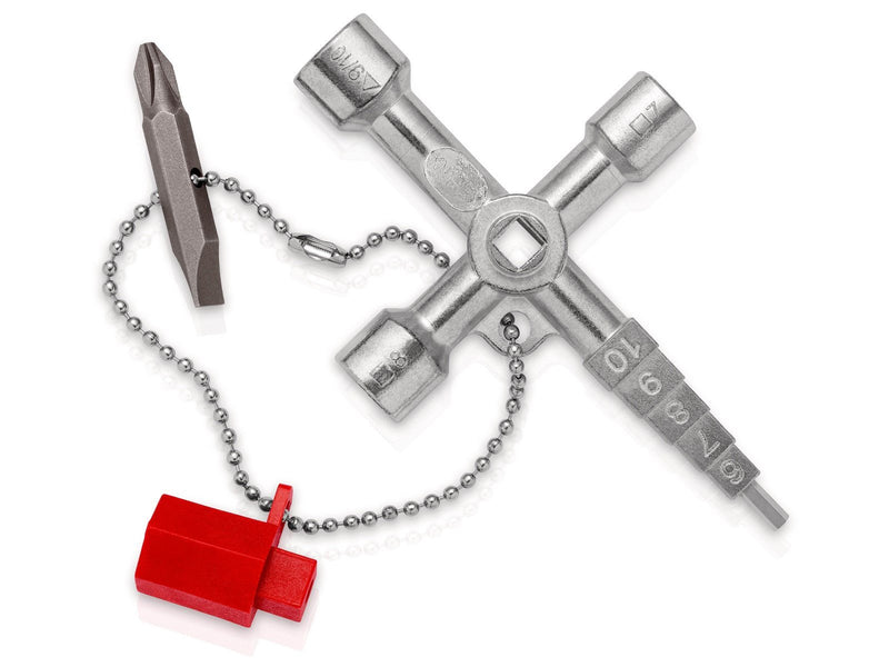 KNIPEX Profi-Key, für gängige Absperrsysteme