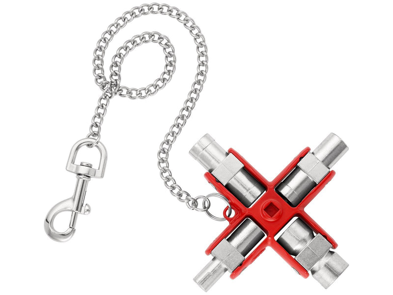 KNIPEX Universal-Schlüssel, für gängige Schränke und Absperrsysteme