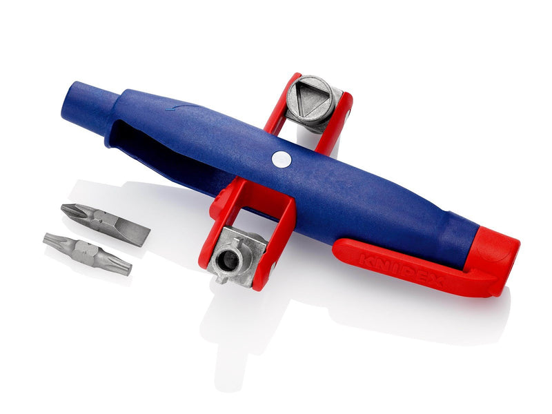 KNIPEX Stiftschaltschrankschlüssel, für gängige Schränke und Absperrsysteme