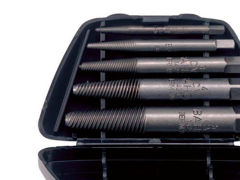 BAHCO Stud extractor set 5 pcs