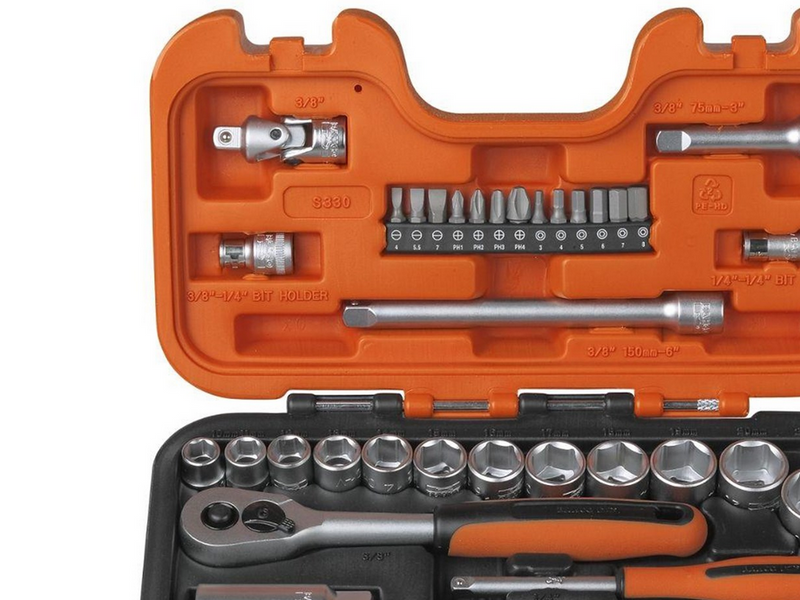 BAHCO Socket set 1/4 & 3/8