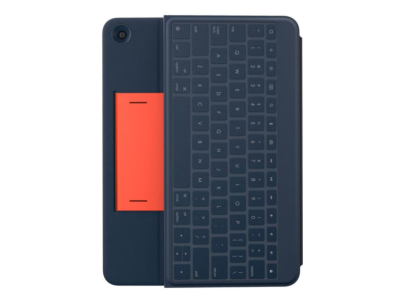 Logitech Rugged Combo 3 For Education - keyboard and folio case - QWERTZ - Swiss - Tastatur & Folio-Set - Schweiz - Blau