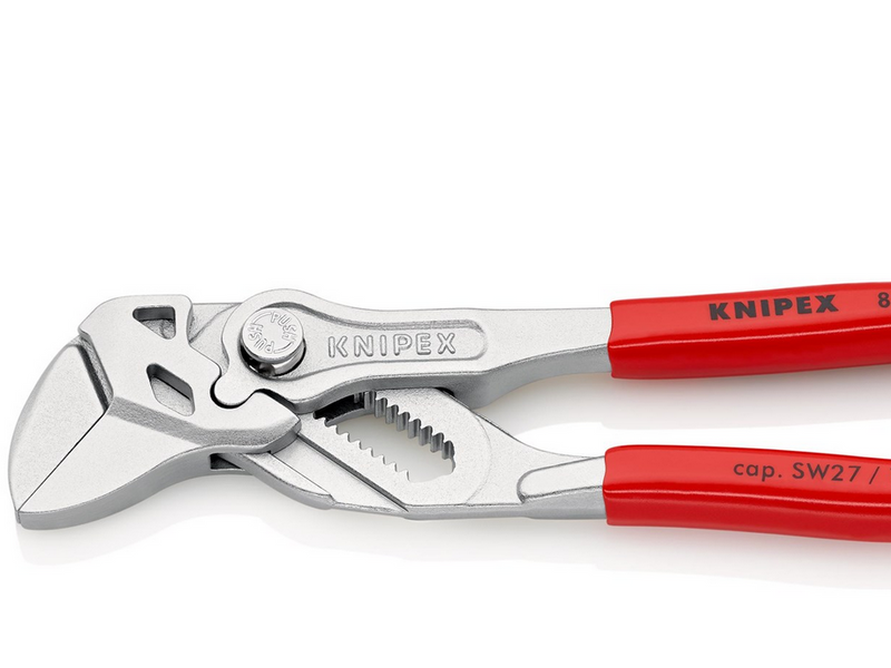 KNIPEX Zangenschlüssel, Zange und Schraubenschlüssel in einem Werkzeug