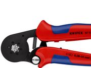 KNIPEX Selbsteinstellende Crimpzangen für Aderendhülsen, mit Seiteneinführung