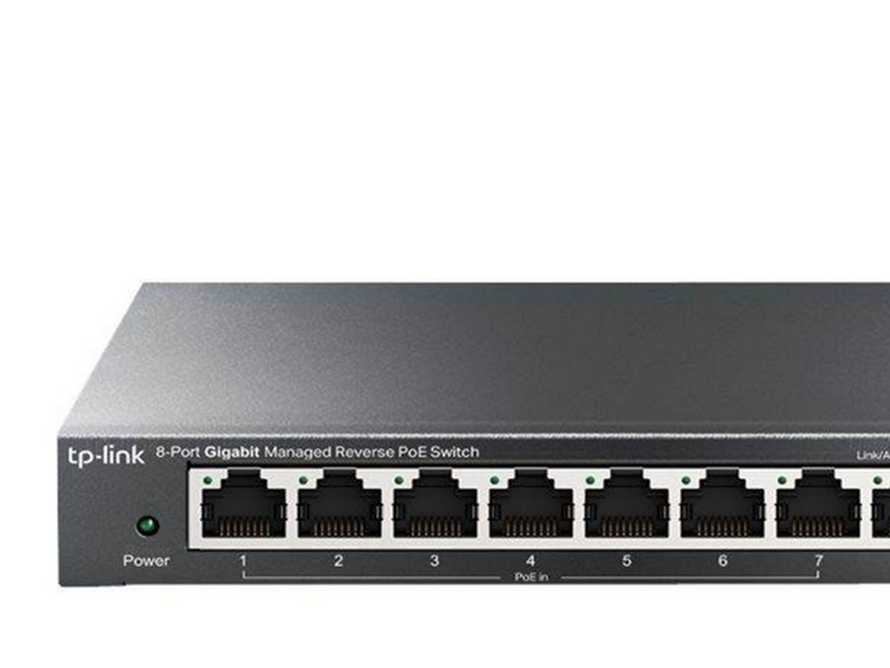 TP-Link TL-RP108GE 8-Port Gigabit Managed Reverse PoE Switch