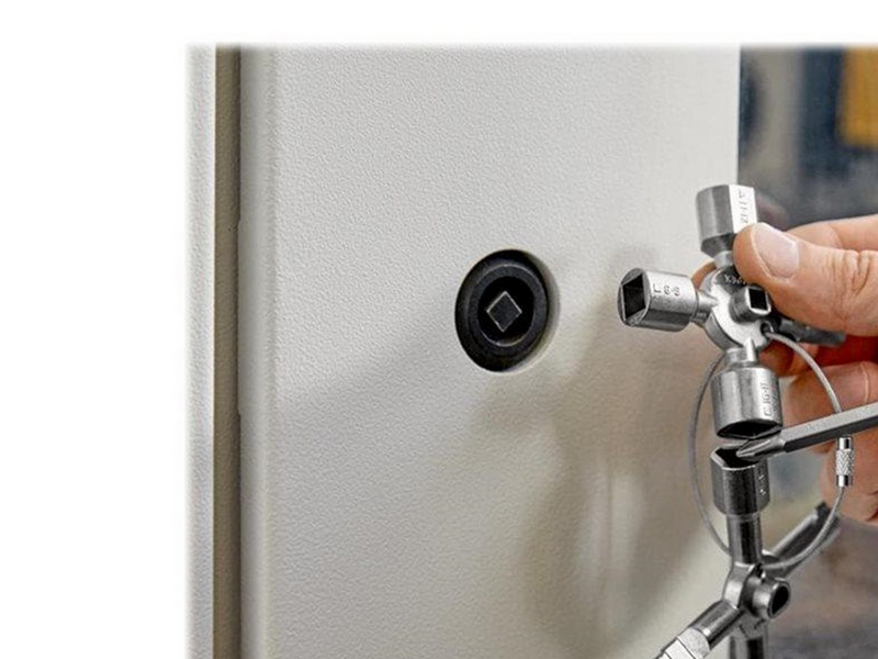KNIPEX TwinKey®, für gängige Schränke und Absperrsysteme
