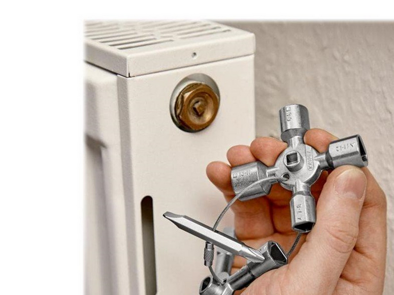 KNIPEX TwinKey®, für gängige Schränke und Absperrsysteme