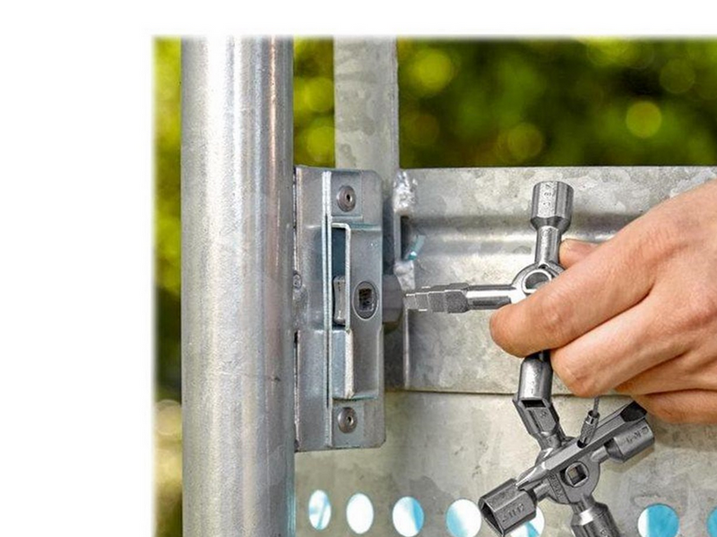 KNIPEX TwinKey®, für gängige Schränke und Absperrsysteme
