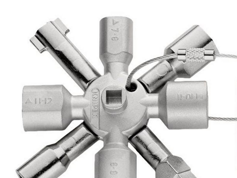 KNIPEX TwinKey®, für gängige Schränke und Absperrsysteme