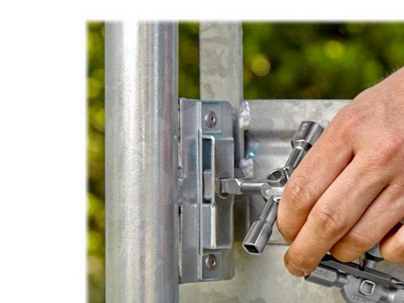 KNIPEX TwinKey®, für gängige Schränke und Absperrsysteme