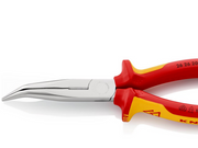 KNIPEX Flachrundzangen mit Schneide, (Storchschnabelzangen)