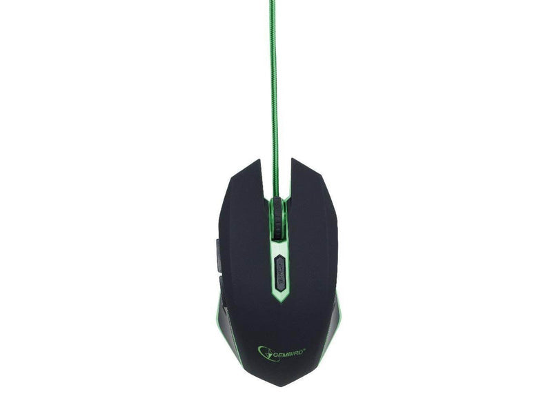 Gembird USB Gaming Mouse - Gaming Maus (Grün)