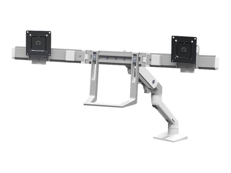 Ergotron HX Desk Dual Monitor Arm - mounting kit - for 2 monitors