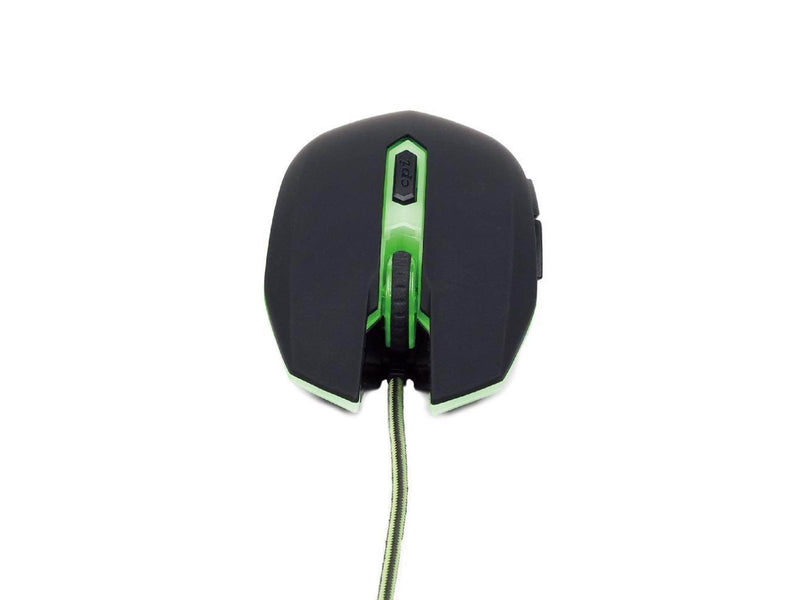 Gembird USB Gaming Mouse - Gaming Maus (Grün)