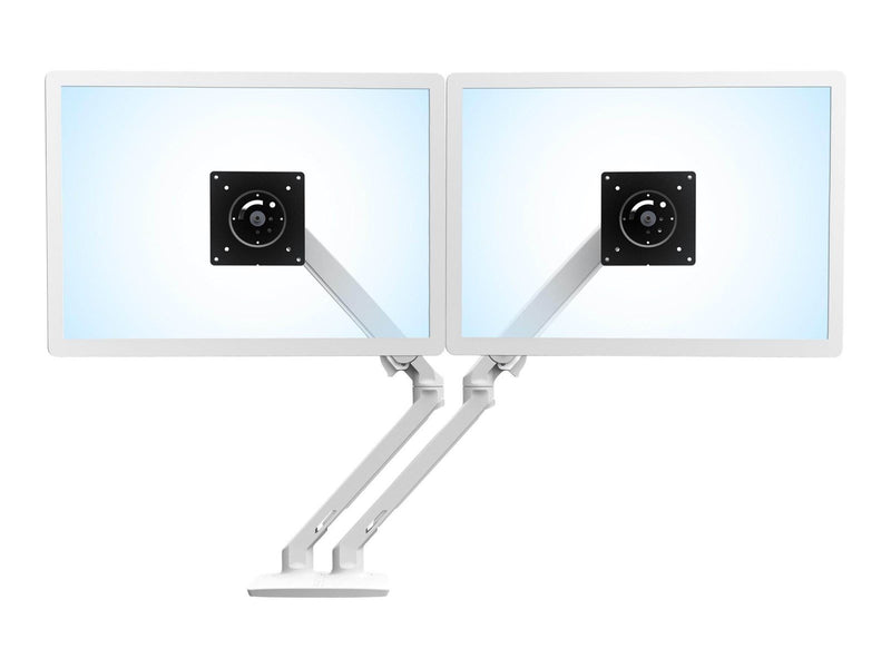 Ergotron MXV Desk Dual Monitor Arm - mounting kit - for 2 monitors (adjustable arm)