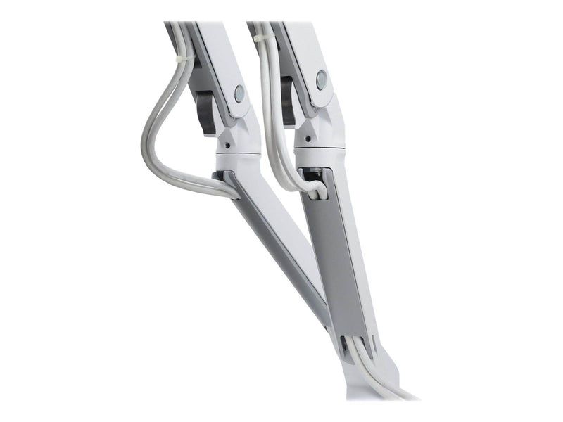 Ergotron MXV Desk Dual Monitor Arm - mounting kit - for 2 monitors (adjustable arm)