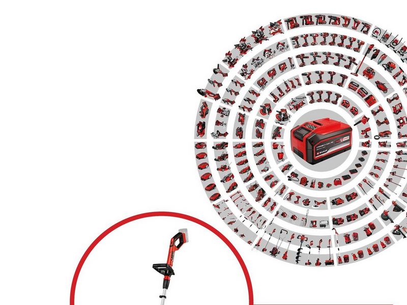 Einhell PICOBELLA 18/215 Akku-Oberflächenbürste (ohne Akku)