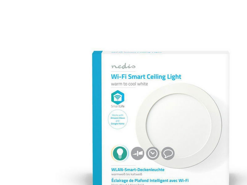 Nedis SmartLife ceiling light | Wi-Fi | Cool white / Warm white