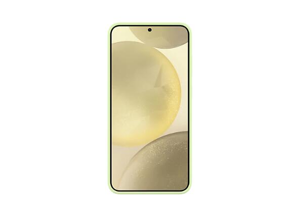 Samsung Silicone Case für das Galaxy S24+ (Light Green)