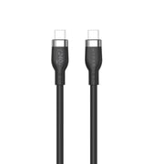 Hyper® Silikon USB-C zu USB-C Ladekabel 1m (240W, Schwarz)